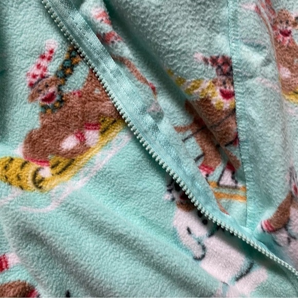 Nick & Nora Monkey Christmas Pajamas - Picture 9 of 13